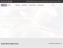 Tablet Screenshot of bdomexico.com